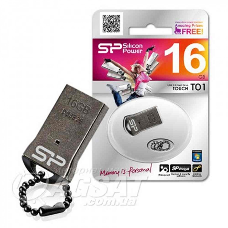 دیدنگار|فلش مموری|فلش مموری 16G سیلیکون پاور USB Flash T01 Siliconpower 16GB USB 2