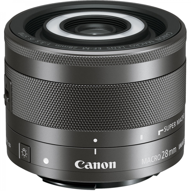 دیدنگار|لنز کانن canon|لنز کانن Canon EF-M 28mm F3.5 Macro IS STM