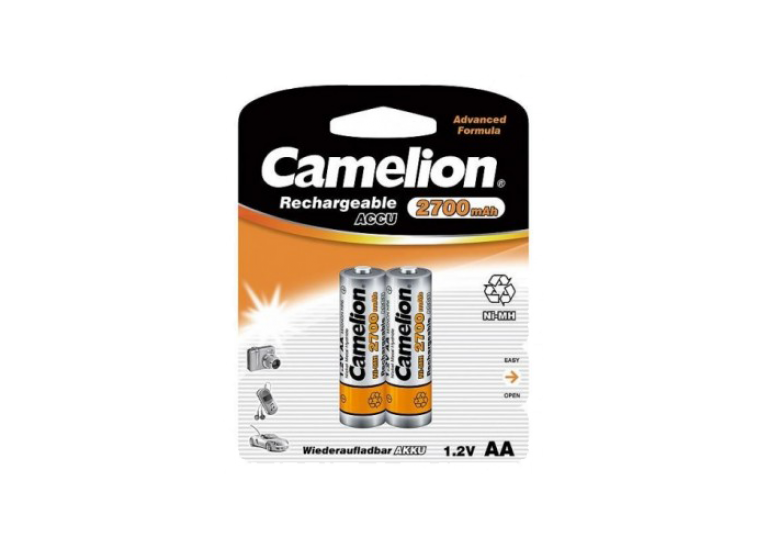 باتری شارژی قلمی کملیون Camelion 2700mAh NH-AA2700BP2