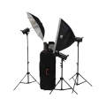 .کیت فلاش استودیویی اس اند اس S&S 300J Studio Flash Kit VT-300