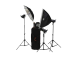 .کیت فلاش چتری استودیویی 300 ژول S&S SK-300