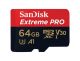 .رم موبایل میکرو اس دی Micro SD Sandisk 64GB - 100MB 4K U3