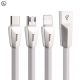 .کابل USB به MicroUSB و Type_c و Apple هوکو مدل X4