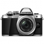.دوربین حرفه ای بدون آینه الیمپوس Olympus OM-D E-M10 با لنز 14-42 میلی متر نقره ای