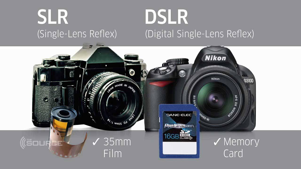دوربین slr و dslr